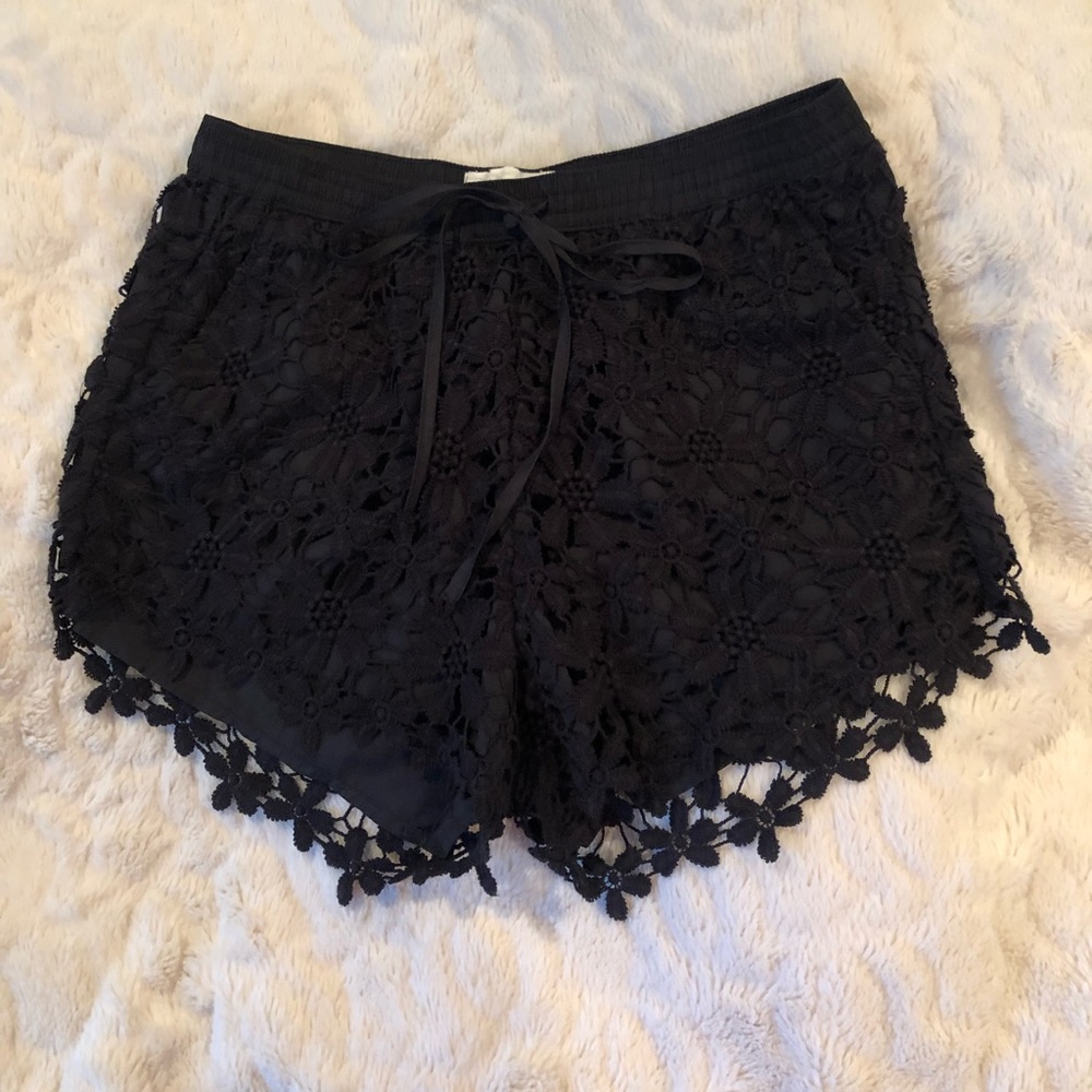 Abercrombie &Fitch Jr. shorts, black sm.